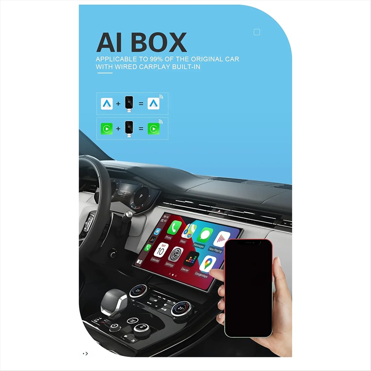 Fits for Wireless CarPlay Andr - Wifi Smart Plug 评论和价格