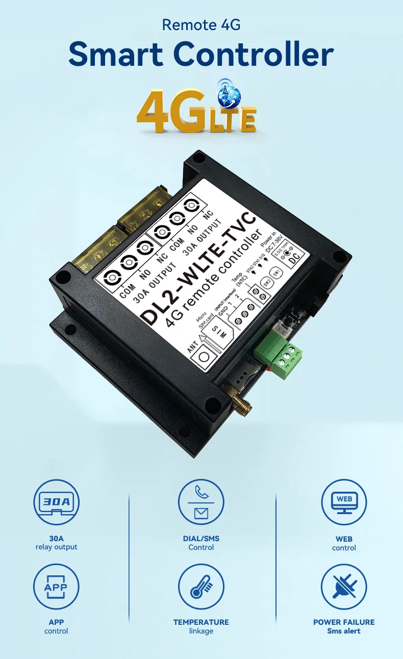 4G TLE Smart Controller 2 Way  - Wifi Thermostat 评论和价格