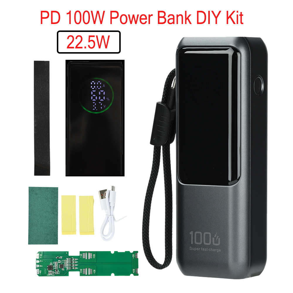 PD 100W Fast Charging Power Ba - Electronics Project Kit 评论和价格