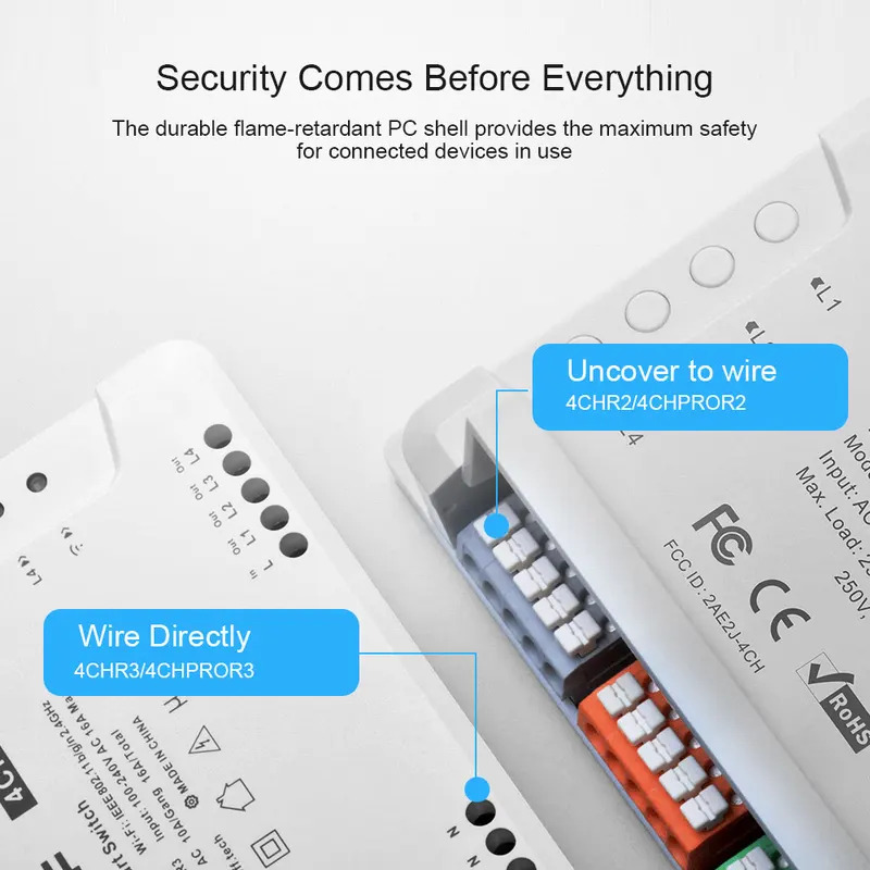 Sonoff 4CHR3 Smart Wifi Switch - Smart Light Switch Wifi 评论和价格