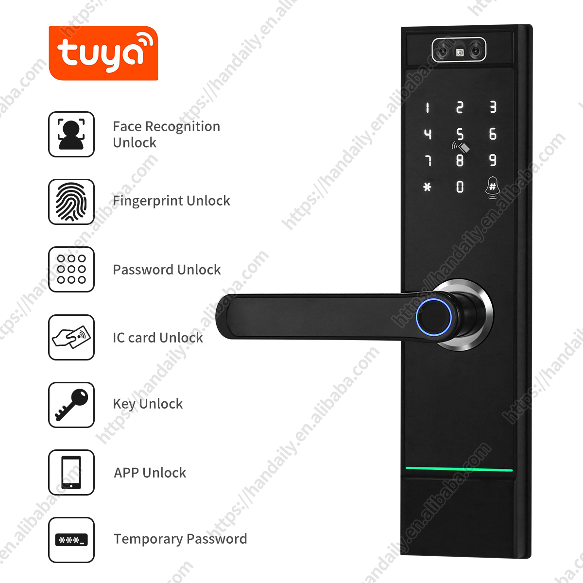 High Security Wholesale 3d Fac - Smart Door Lock Wifi 评论和价格