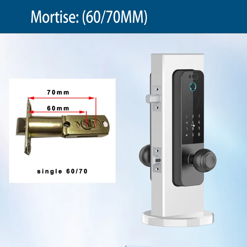 Cross-border Wooden Door Lock  - Smart Door Lock Wifi 评论和价格