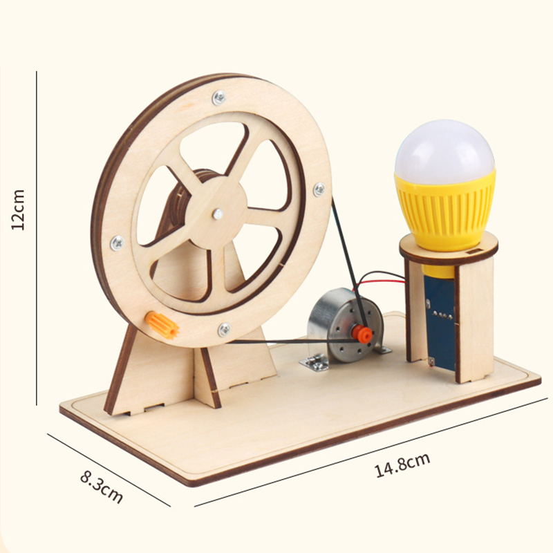 Wooden Hand Generator Kids Sci - Stem Robotics Kit 评论和价格