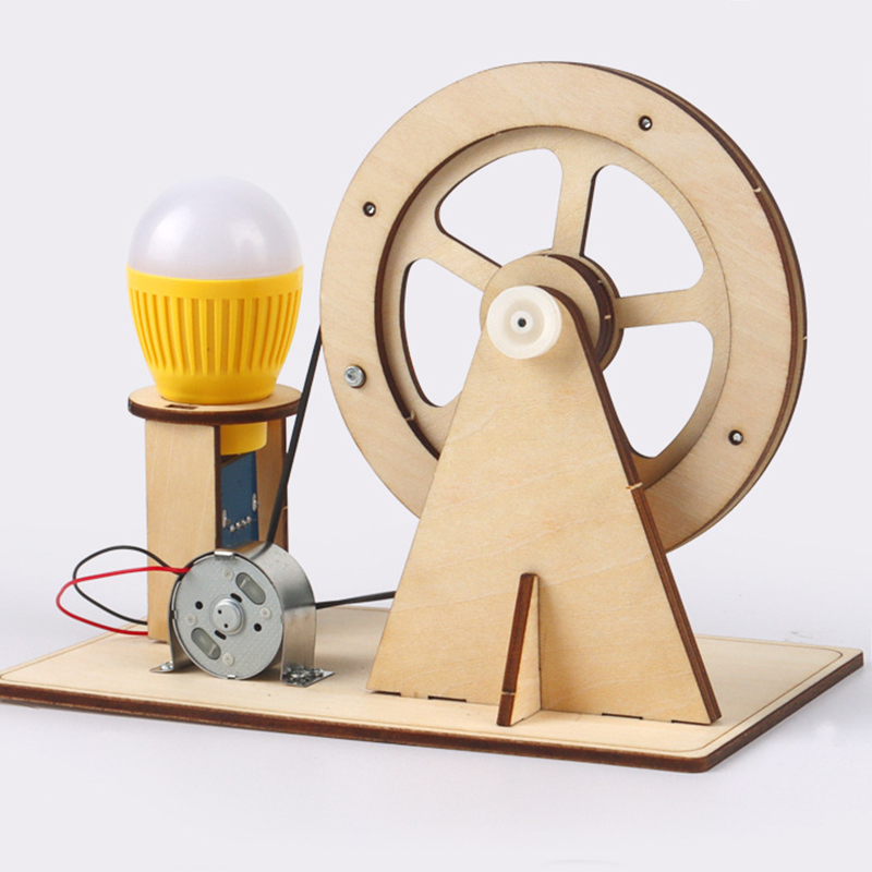 Wooden Hand Generator Kids Sci - Stem Robotics Kit 评论和价格