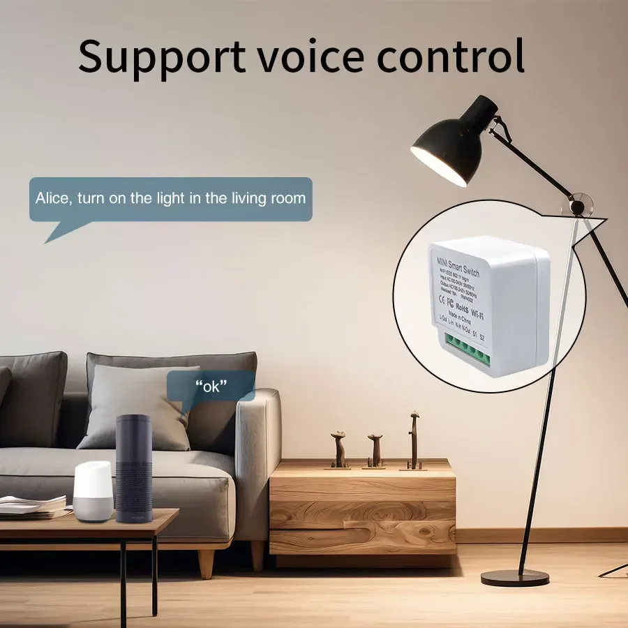 16A 20A Smart WiFi Wireless Li - Smart Light Switch Wifi 评论和价格