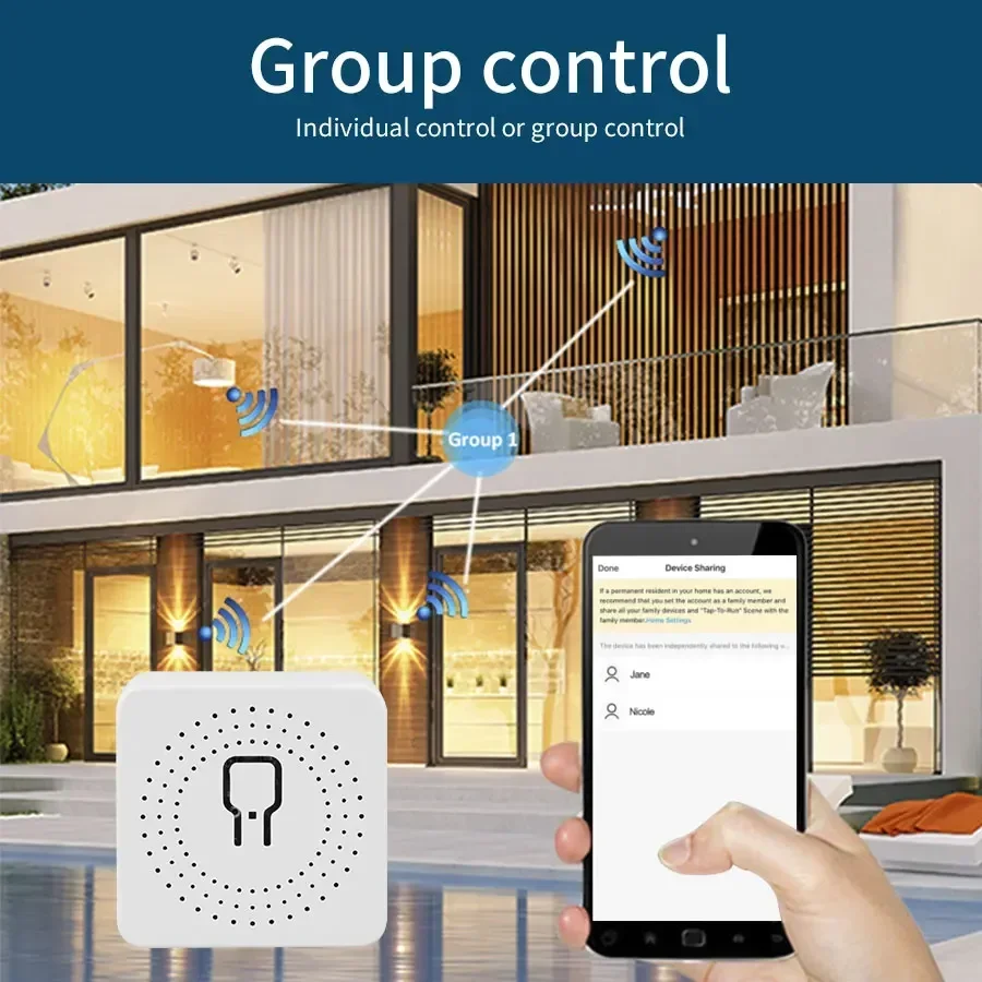 16A 20A Smart WiFi Wireless Li - Smart Light Switch Wifi 评论和价格