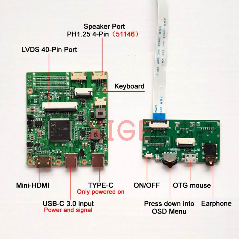Fit LP173WD1(TL)-TLA1/TLB2/TLC - Microcontroller Kit 评论和价格