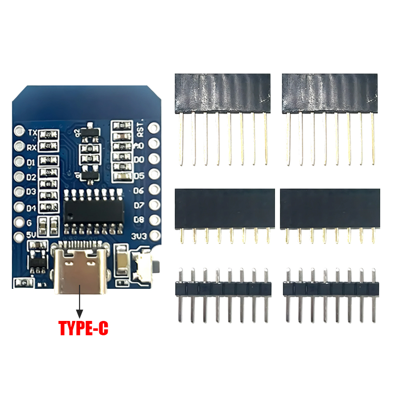 XCW WeMos D1 Mini TYPE-C/Micro - Esp8266 Relay Module 评论和价格