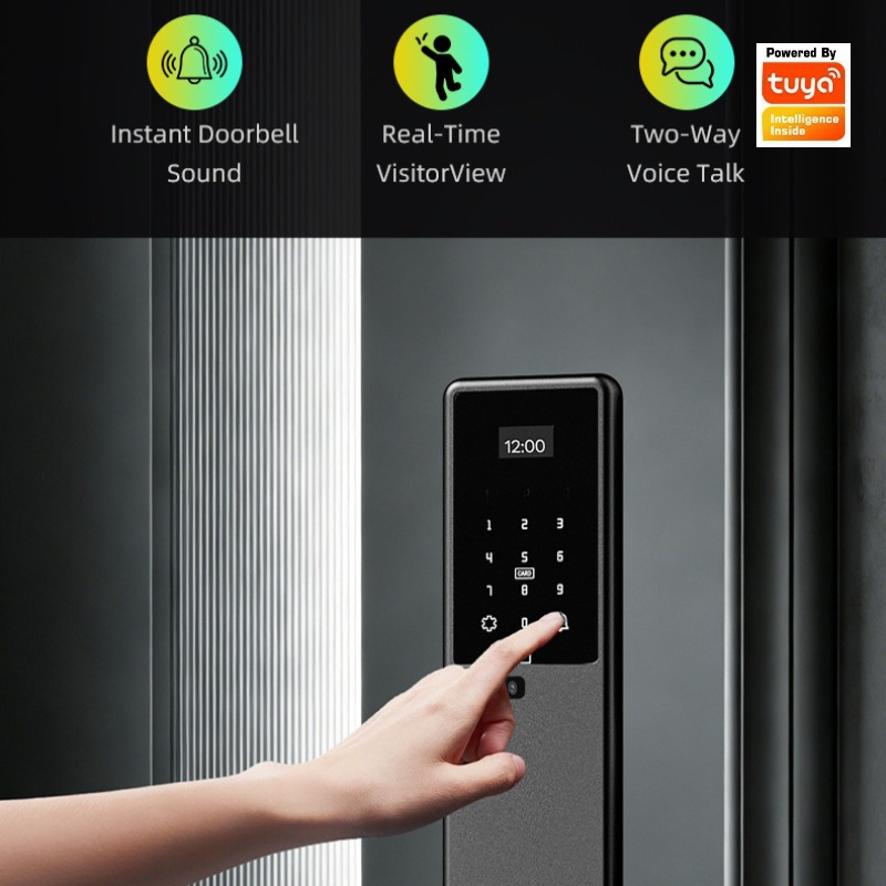 Tuya Wiifi New Aluminum Alloy  - Smart Door Lock Wifi 评论和价格