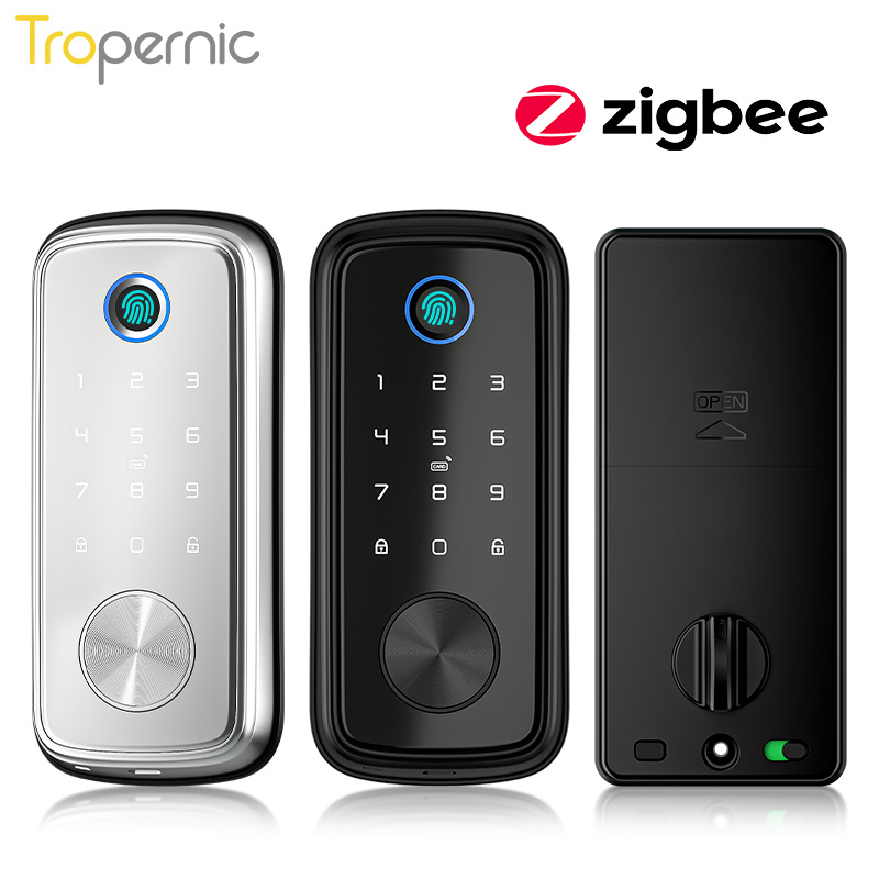 Tuya Zigbee Door Deadbolt Lock - Smart Door Lock Wifi 评论和价格
