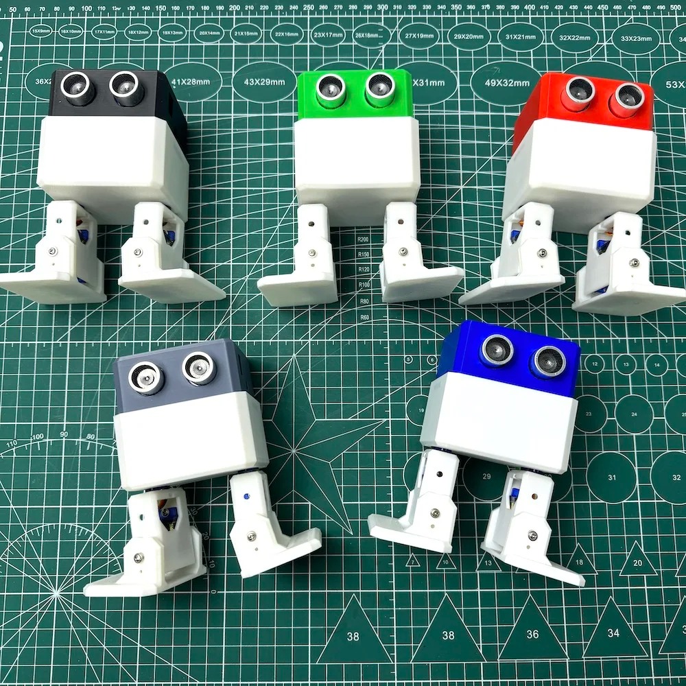 3D Printed Biped Walking Robot - Stem Robotics Kit 评论和价格